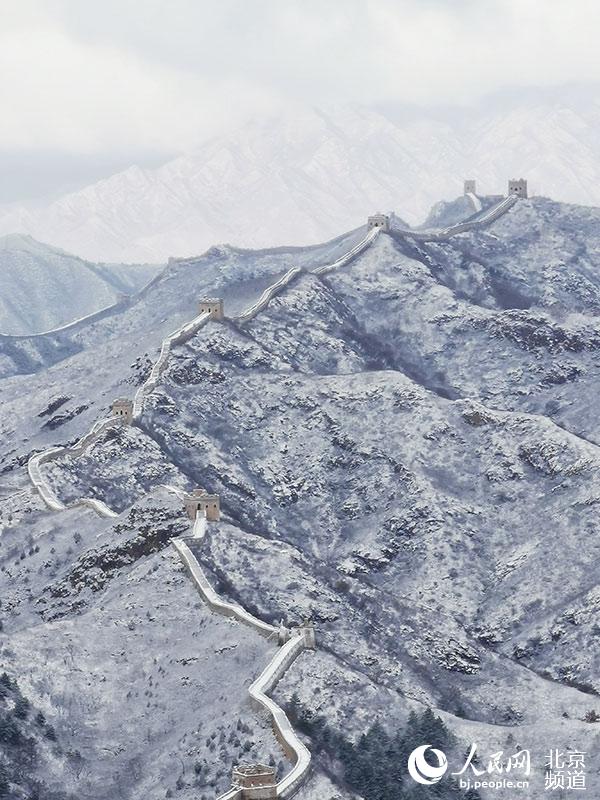 Galeria: Beijing recebeu a primeira neve do inverno