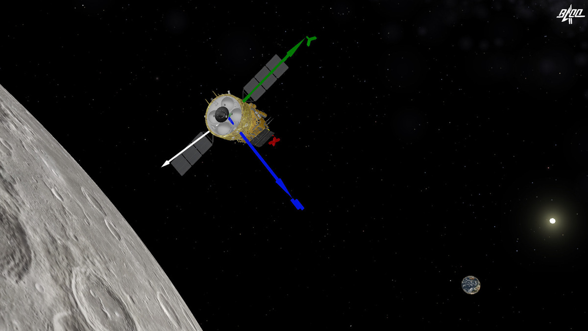 Sonda lunar Chang'e 5 entra em órbita ao redor da lua