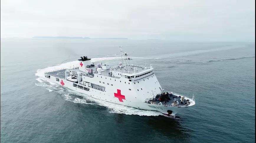 China destaca novo navio hospital para ilhas Nansha

