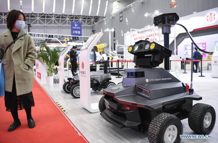 Guangdong realiza Expo Internacional de Robô Inteligente 2020