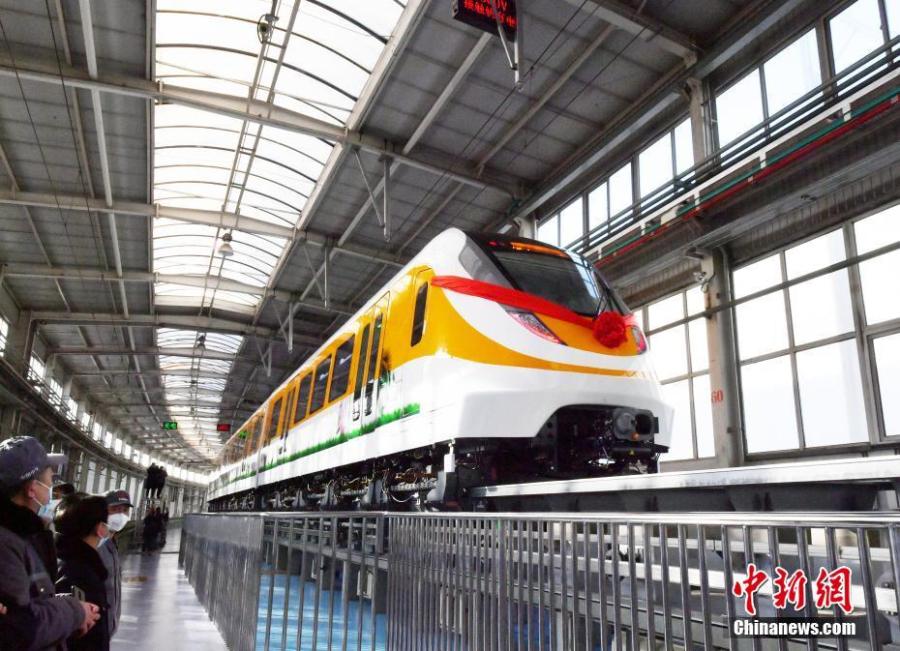 China desenvolve novo trem maglev de média e baixa velocidade