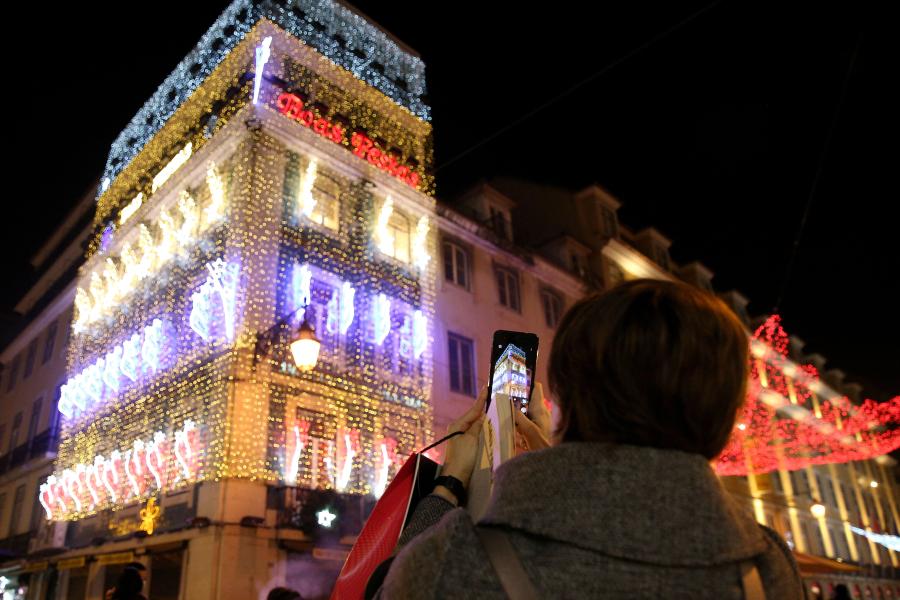 Galeria: iluminação Natalina em Lisboa