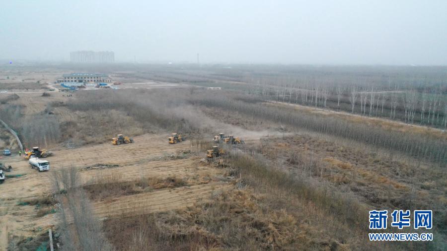 Ponto de isolamento centralizado construído em Shijiazhuang