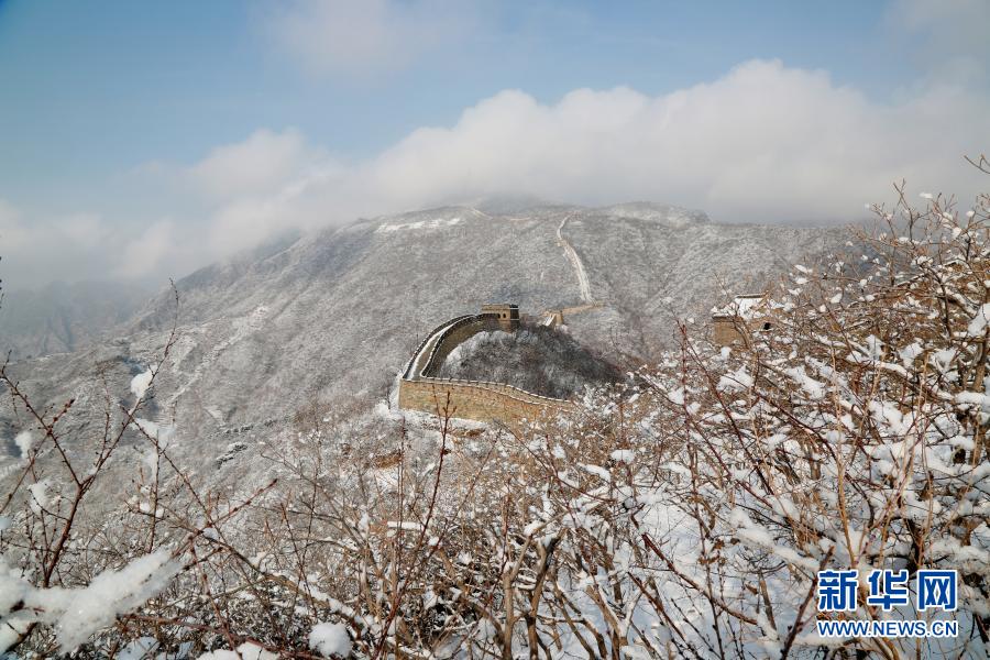 Galeria: Grande Muralha coberta de neve