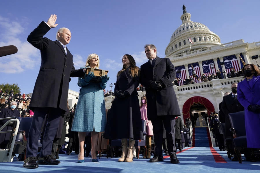 Joe Biden empossado como 46º Presidente dos Estados Unidos