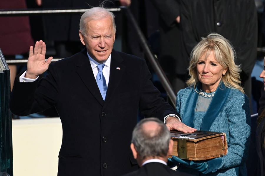 Joe Biden empossado como 46º Presidente dos Estados Unidos