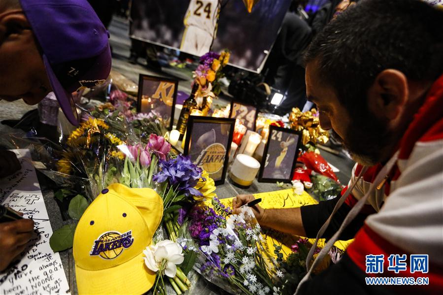 Galeria: primeiro aniversário da morte de Kobe Bryant