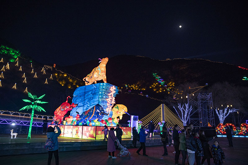 Galeria: festival de lanternas de gelo em Yangqing