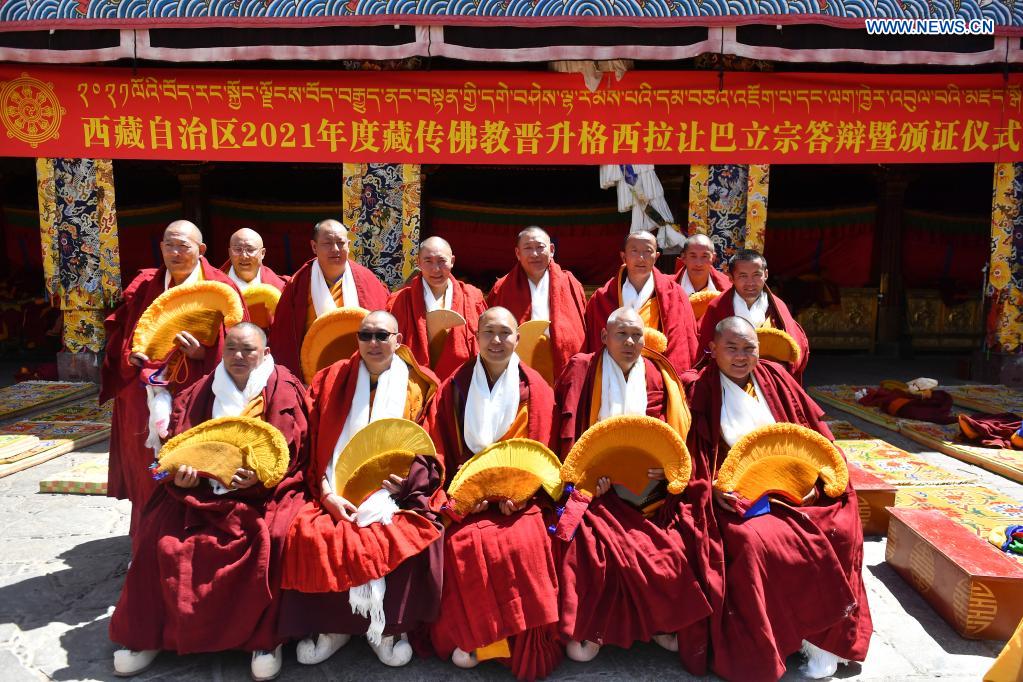 Lhasa realiza cerimônia de entrega do diploma de Geshe Lharampa no Templo Jokhang 