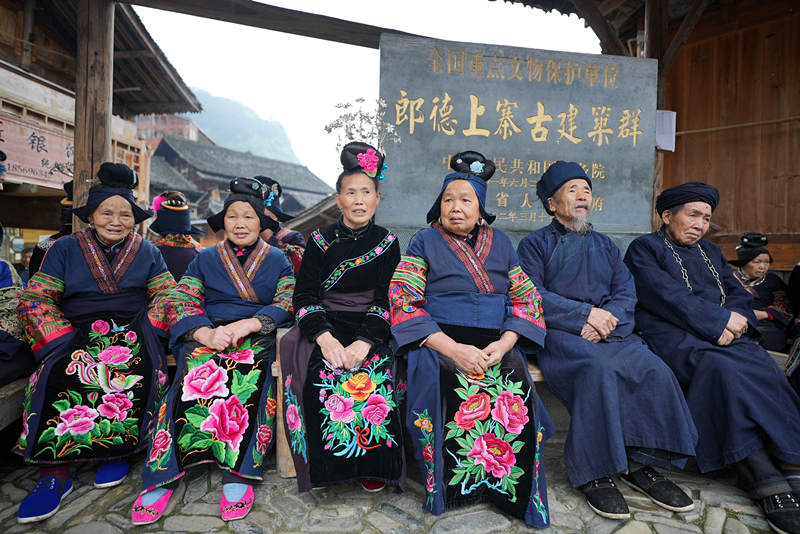 Galeria: complexo antigo da vila de Langdeshang em Guizhou