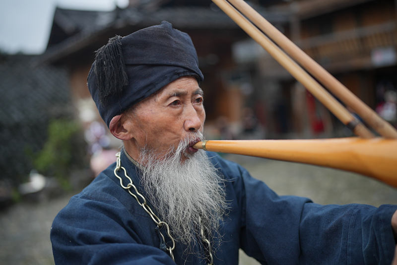 Galeria: complexo antigo da vila de Langdeshang em Guizhou