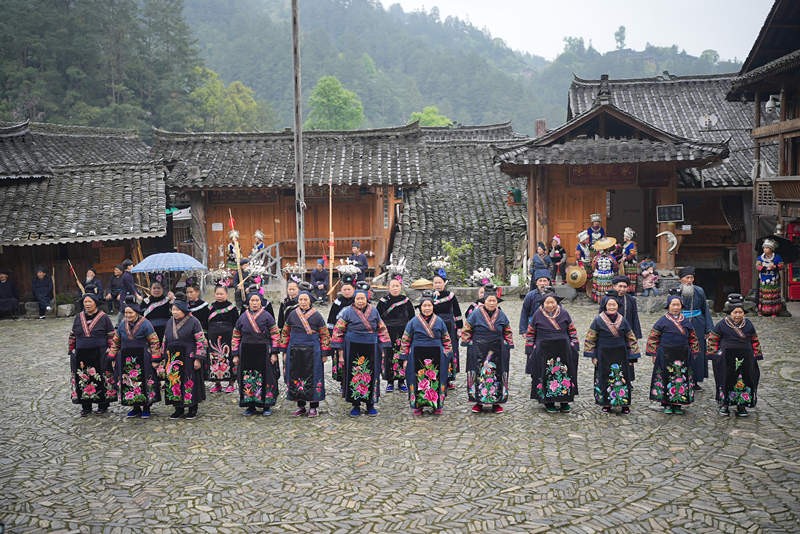 Galeria: complexo antigo da vila de Langdeshang em Guizhou