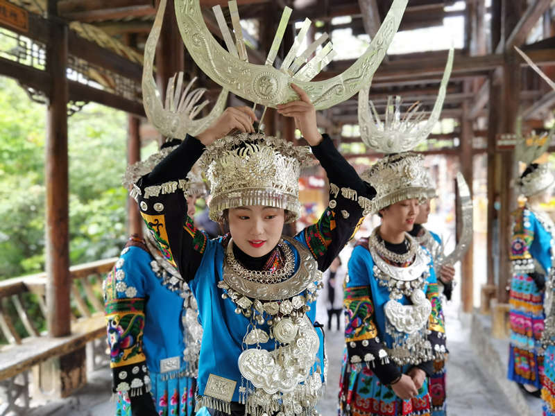 Galeria: trajes tradicionais da etnia Miao