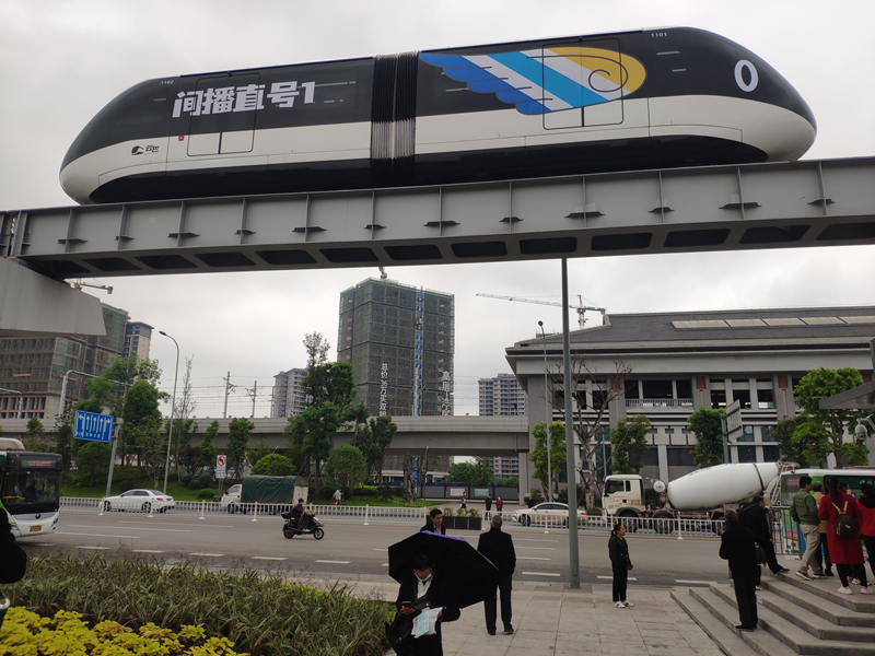 Chongqing: Linha “Yunba” de transporte ferroviário não tripulado entra em operação