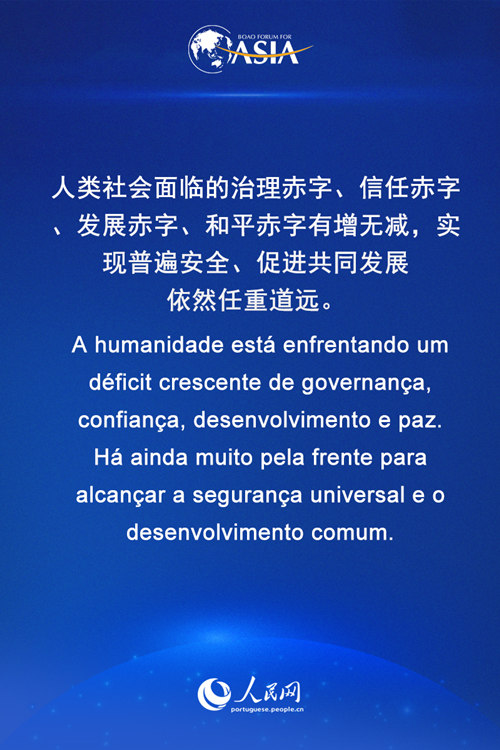 Xi fez discurso para a cerimônia de abertura da Conferência Anual 2021 do Fórum de Boao para a Ásia 