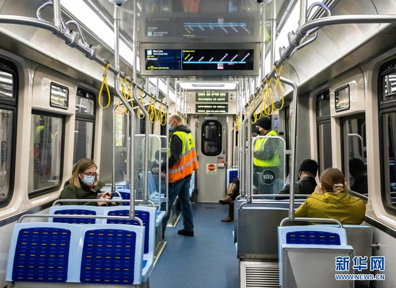 CRRC Sifang realiza teste em vagões de metrô em Chicago