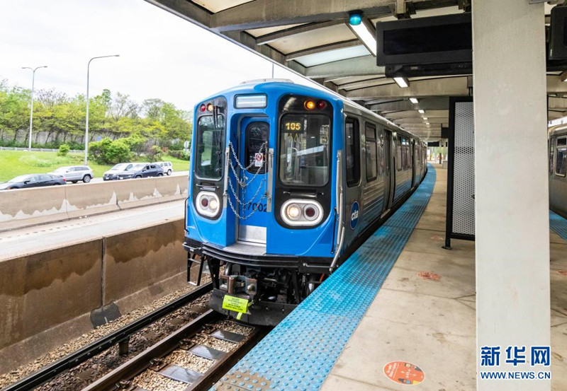 CRRC Sifang realiza teste em vagões de metrô em Chicago