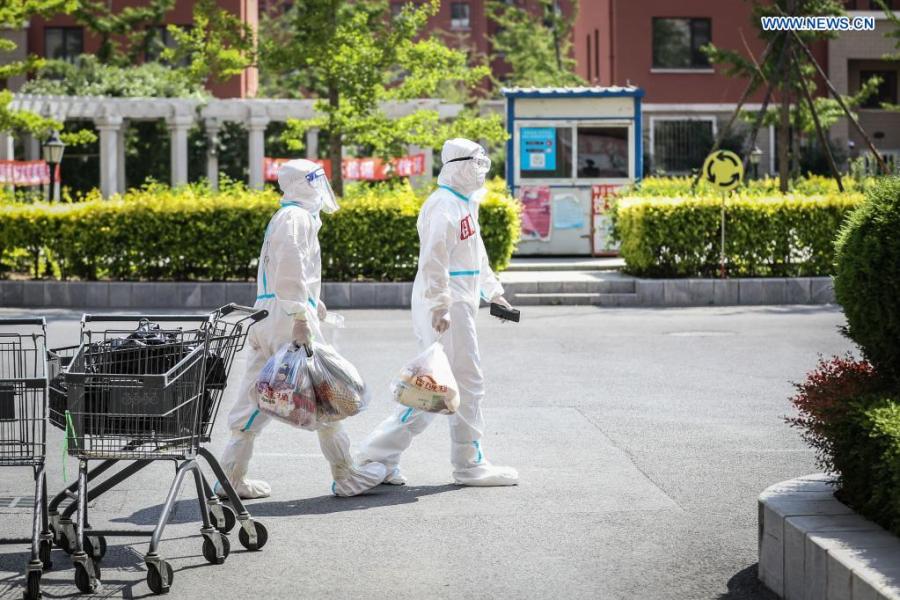 Várias comunidades residenciais sob vigilância preventiva em Yingkou, nordeste da China