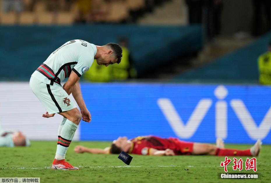 Portugal derrotado pela Bélgica nas quartas de final da Copa da Europa 2020