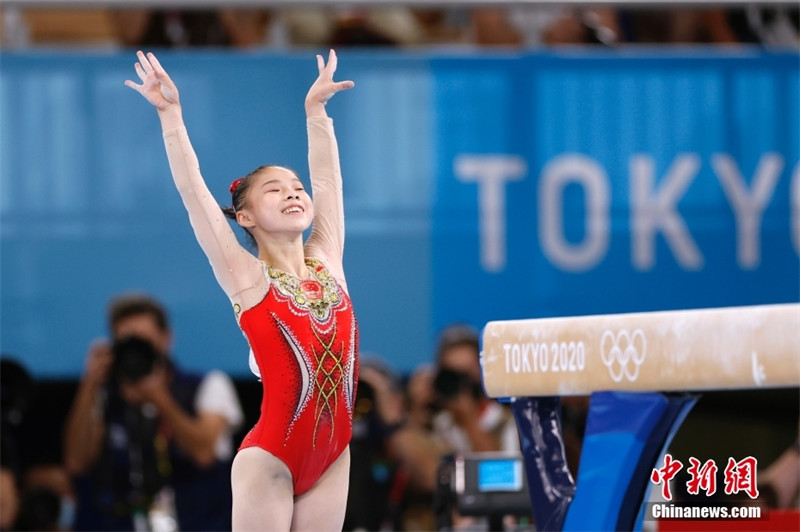 Olimpíadas: Guan Chenchen conquista medalha de ouro na trave