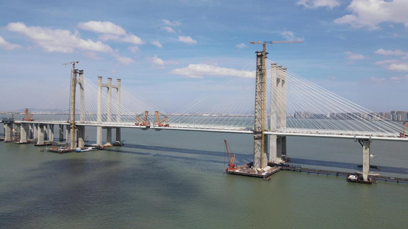 Ponte transfronteiriça é selada em Fujian