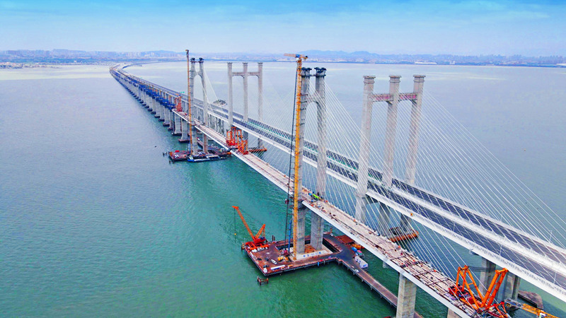 Ponte transfronteiriça é selada em Fujian