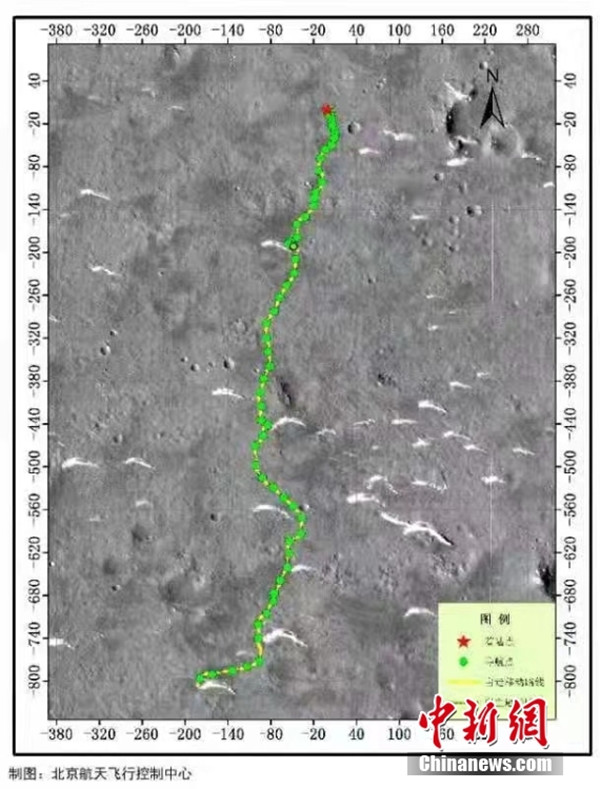 Rover chinês Zhurong completa 100 dias na superfície em Marte