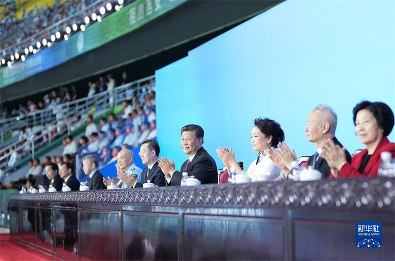 Xi Jinping declara abertura dos 14º Jogos Nacionais