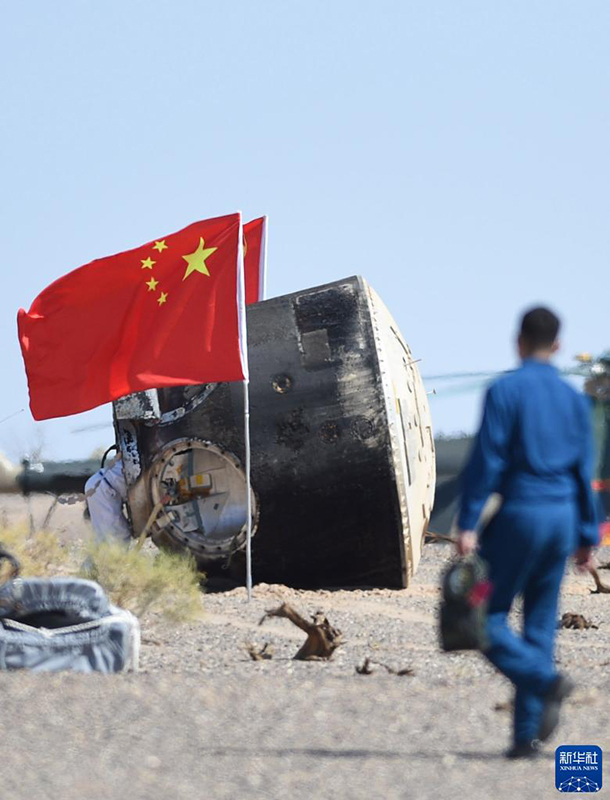 China anuncia sucesso da missão espacial tripulada de Shenzhou-12