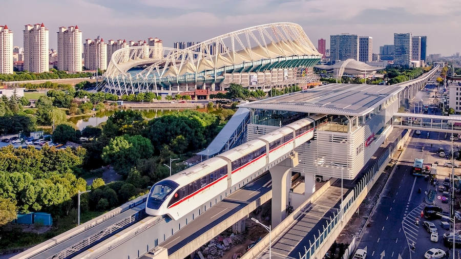 Wuhu lança primeiro monotrilho não tripulado da China