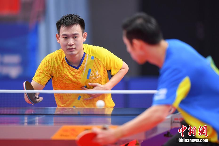 Jogos Nacionais: campeão olímpico Xu Xin perdeu nas quartas de final do tênis de mesa masculino individual