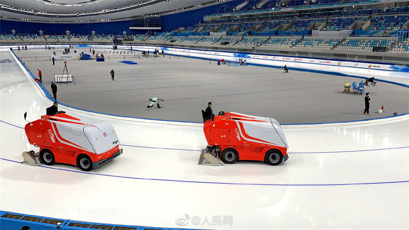 Beijing 2022：primeira competição de teste é realizada no Oval Nacional de Patinação de Velocidade