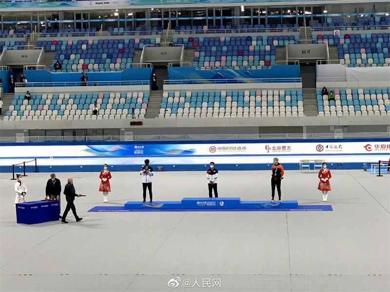 Beijing 2022：primeira competição de teste é realizada no Oval Nacional de Patinação de Velocidade