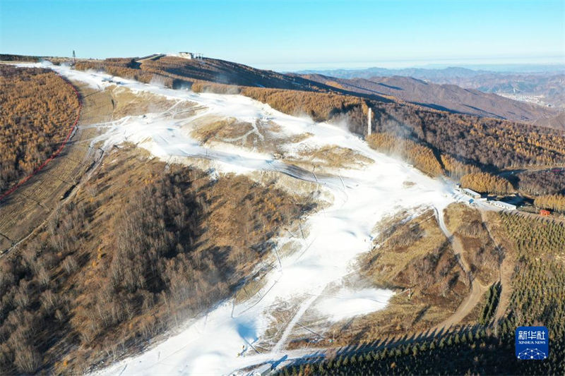 Beijing 2022: locais de competição em Chongli se ocupam com produção de neve  