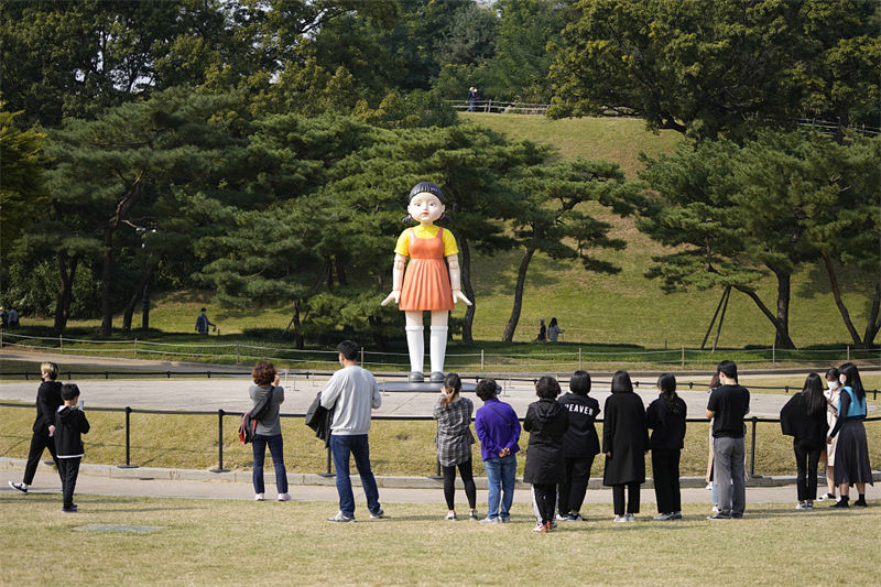 Coreia do Sul: estátua de boneca de 