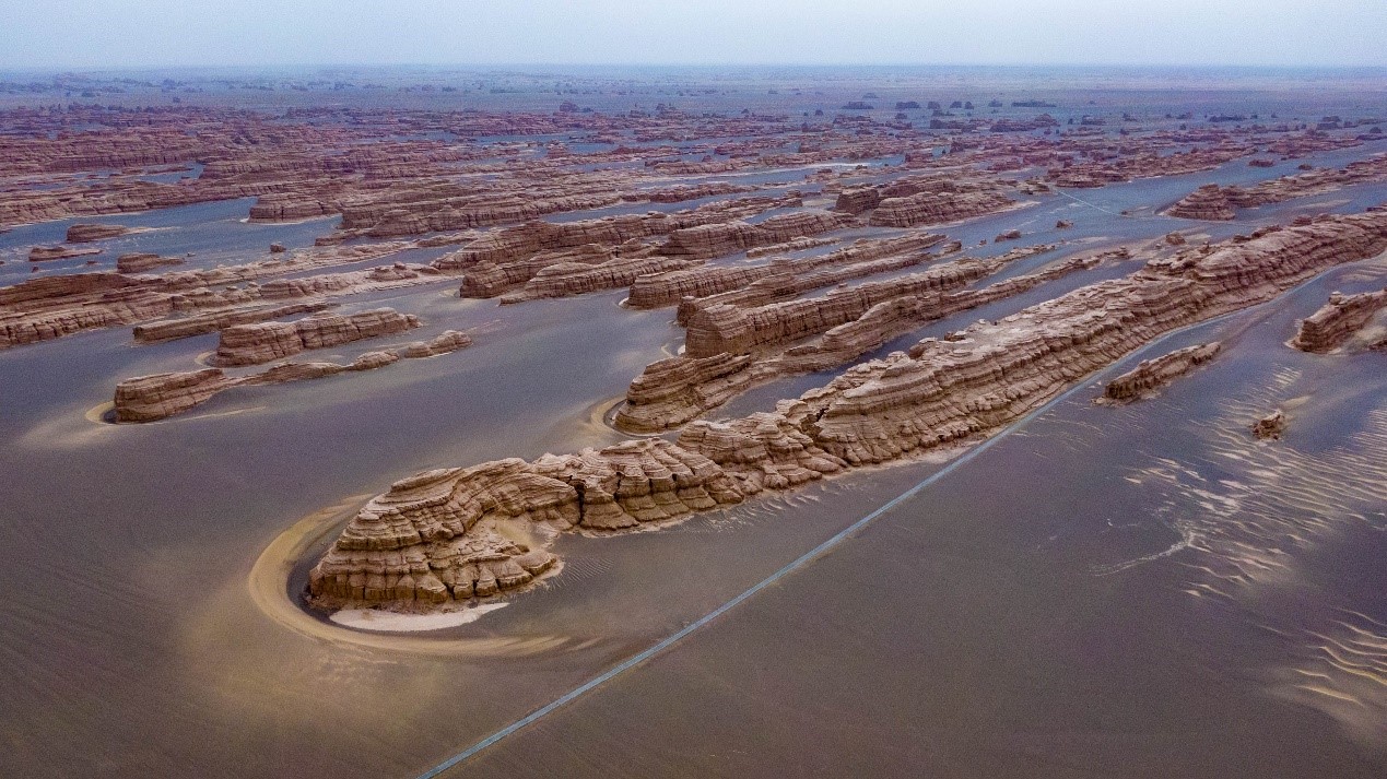 Galeria: cenário de Geoparque Nacional Dunhuang Yardang