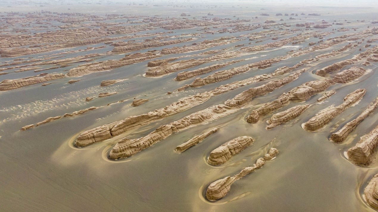 Galeria: cenário de Geoparque Nacional Dunhuang Yardang