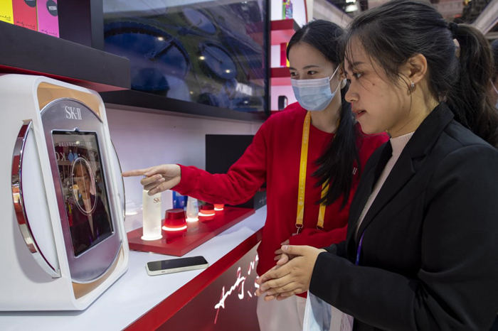 CIIE: zonas de exposição variadas atraem visitantes