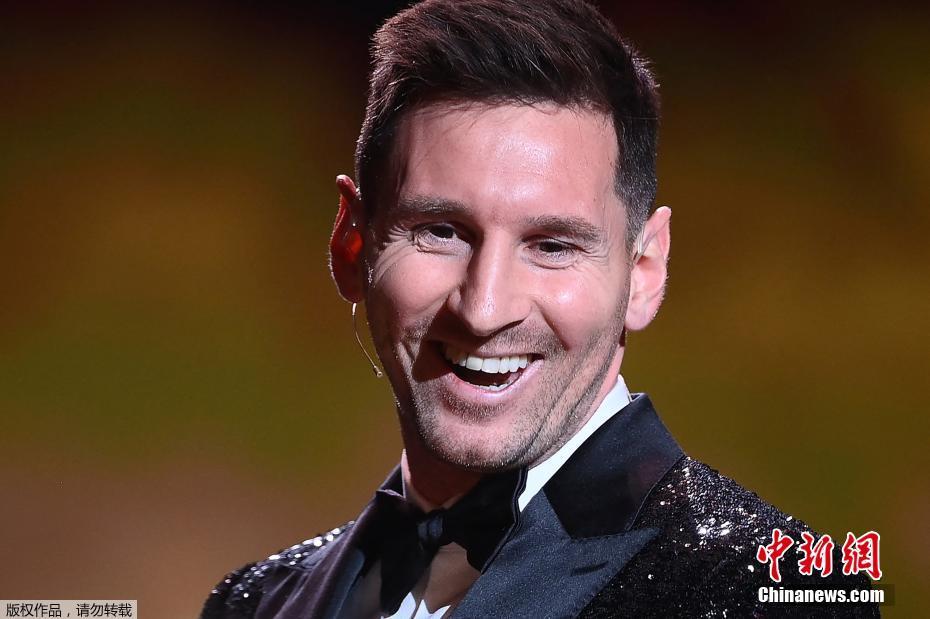 Messi eleito vencedor da Bola de Ouro 2021