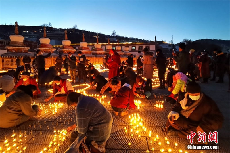 Qinghai: Mosteiro Ta'er recebe Galdan Namchot