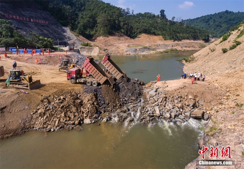 Hainan: projeto de barragem hidrelétrica Maiwan entra na fase principal