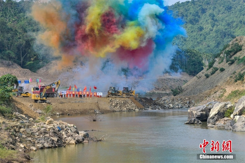 Hainan: projeto de barragem hidrelétrica Maiwan entra na fase principal