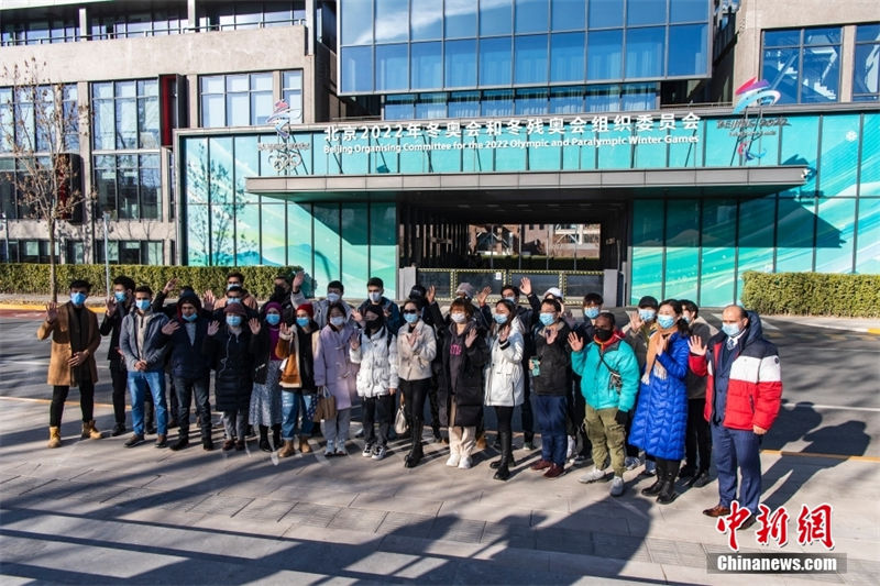 Estudantes internacionais na China desfrutam da atmosfera de Beijing 2022