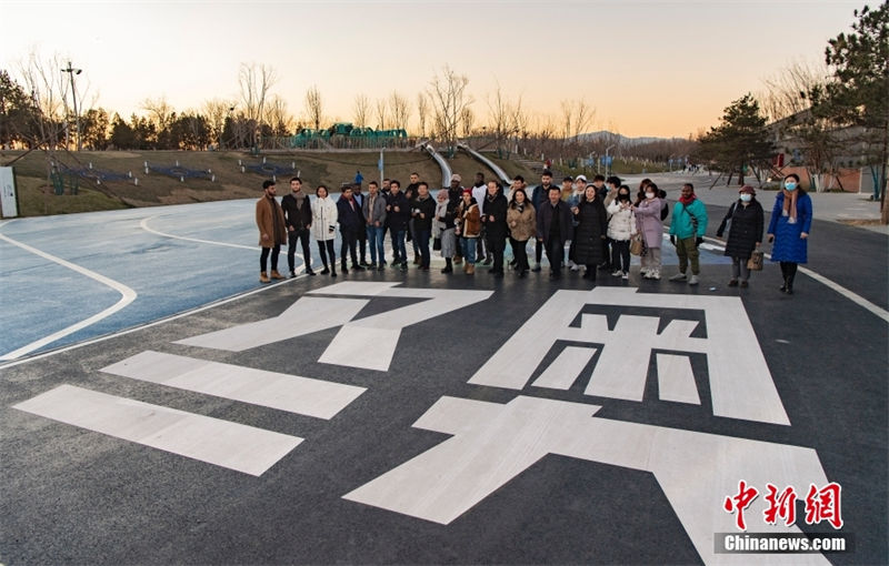 Estudantes internacionais na China desfrutam da atmosfera de Beijing 2022