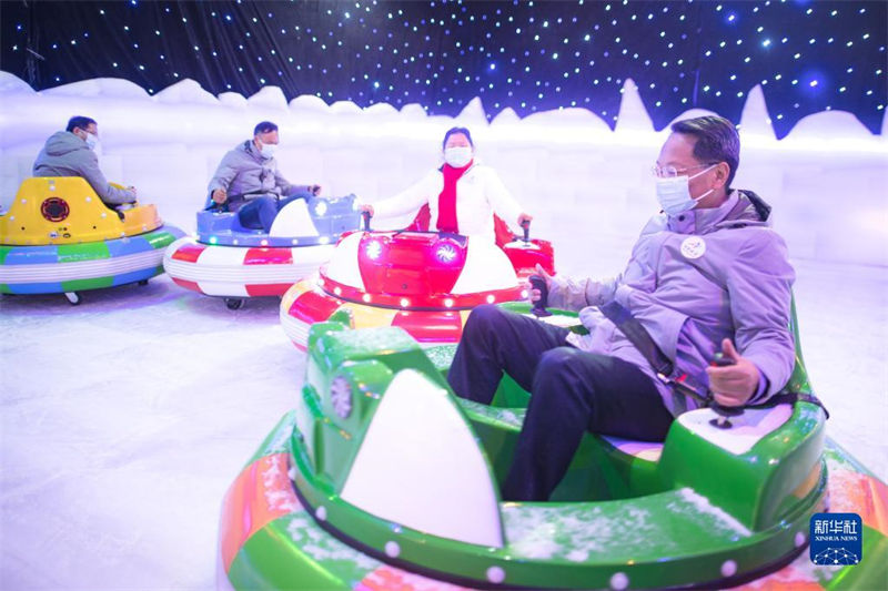 8º Festival Nacional do Gelo e da Neve é inaugurdo em Wuhan