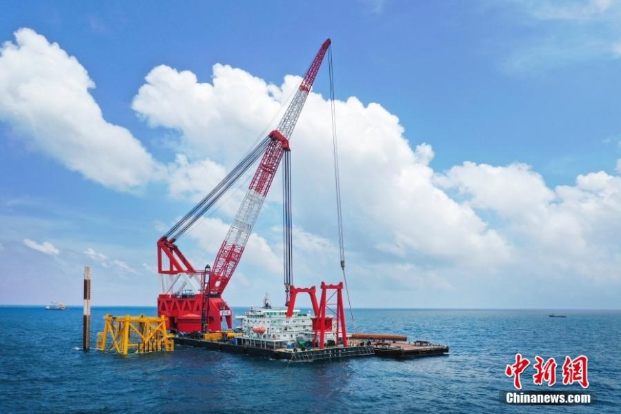 China: primeiro parque eólico offshore de gigawatt inicia geração de energia