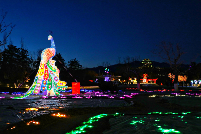 Carnaval de gelo e neve abre ao público no Parque da Expo de Beijing