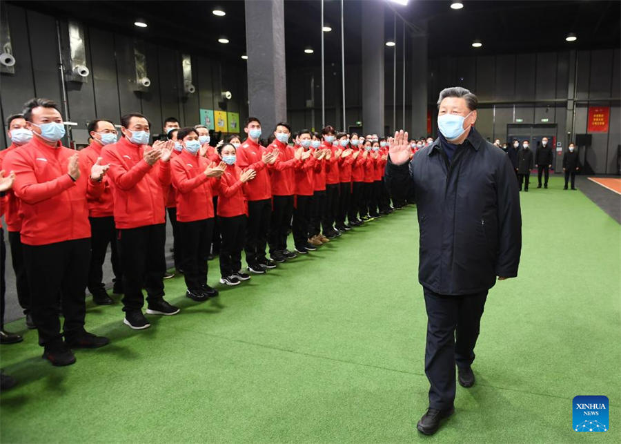 Xi Jinping inspeciona preparativos para as Olimpíadas de Inverno de Beijing 2022