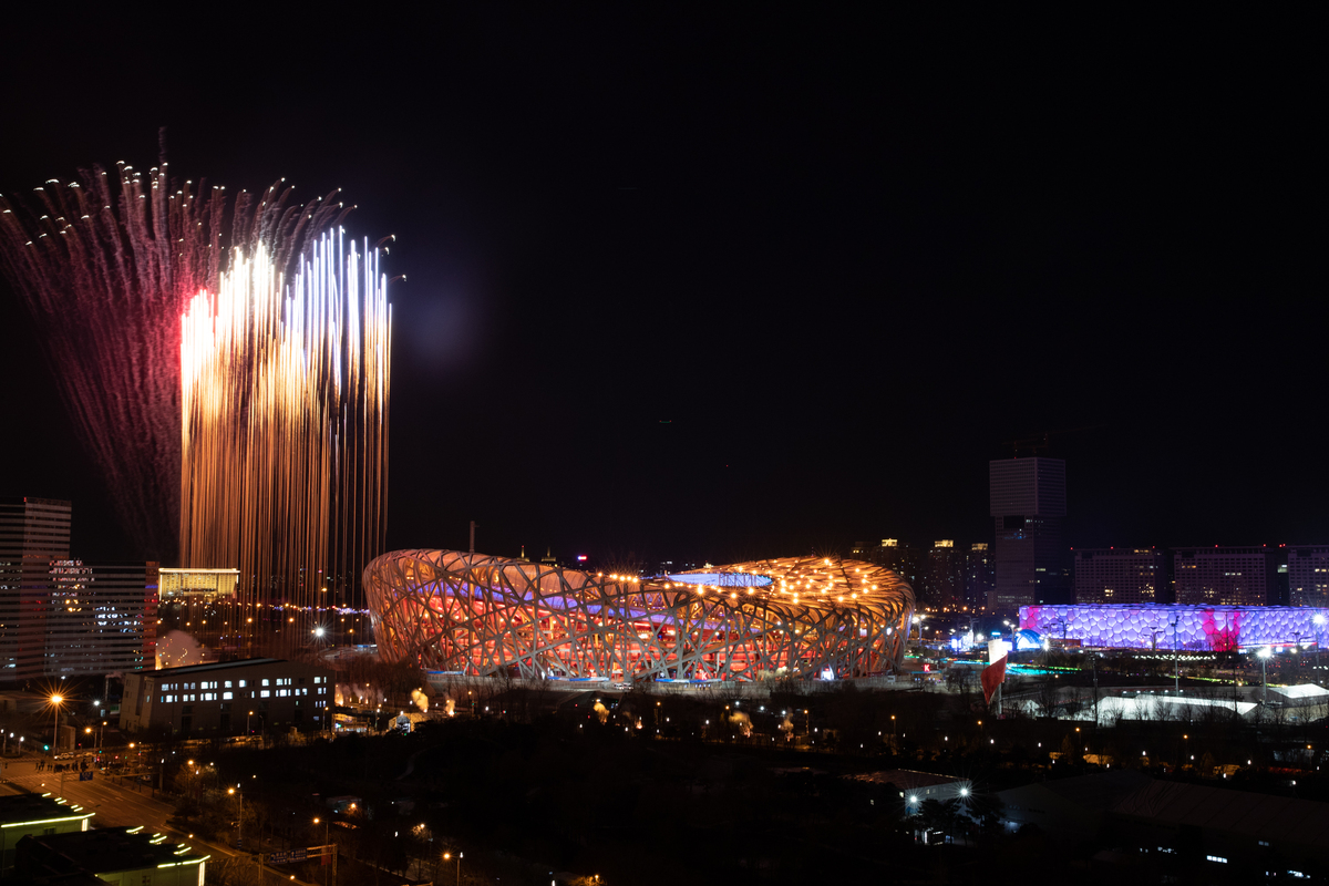 Os melhores momentos da abertura dos Jogos Olímpicos de Inverno de Beijing