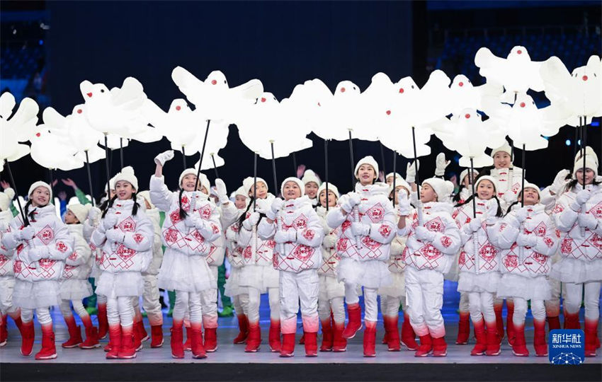 Beijing 2022: nenhum “floco de neve” foi deixado para trás na cerimônia de abertura